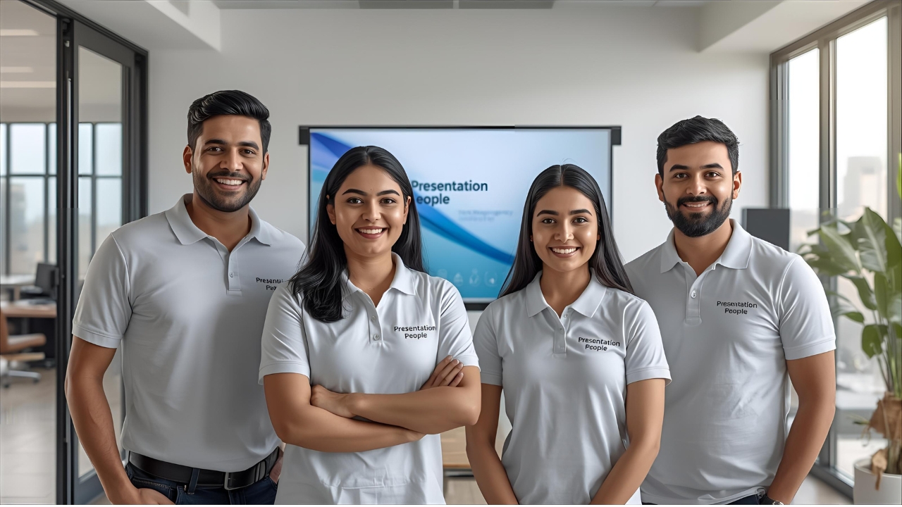 Presentation People team at work