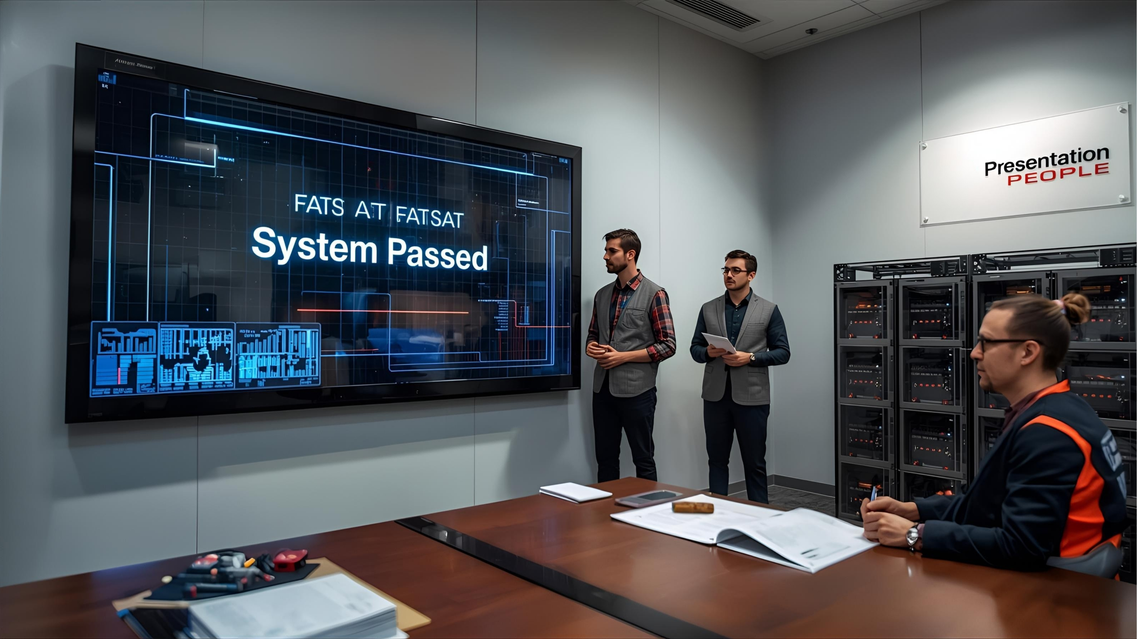 Factory and Site Acceptance Testing before handover