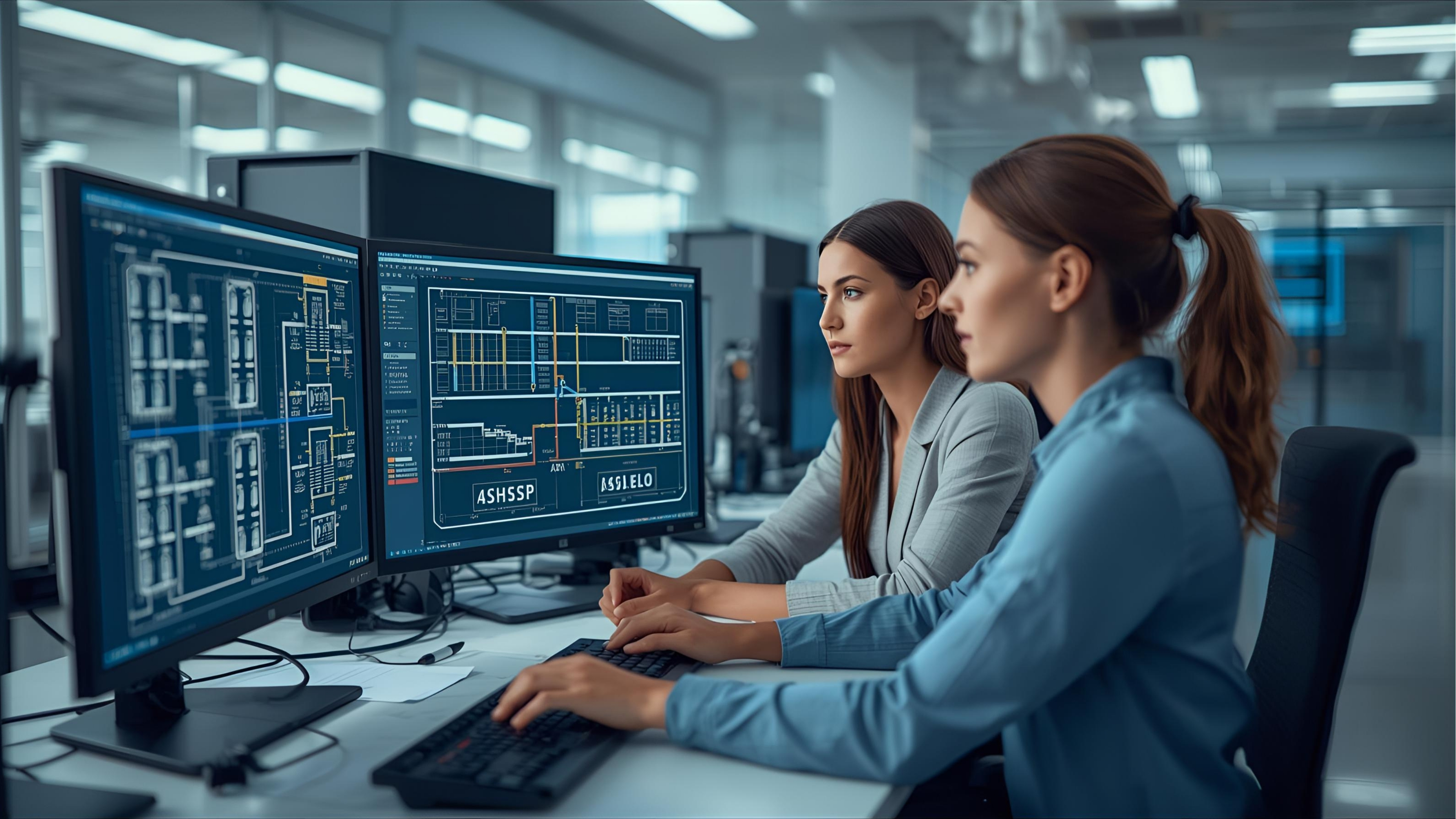 System integration engineering with rack elevations and signal flow