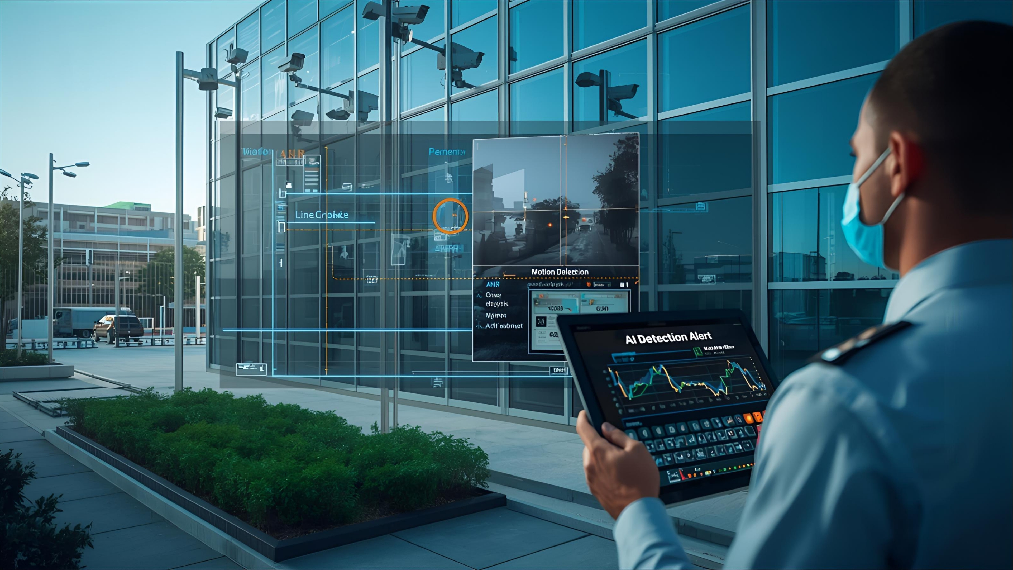 AI video analytics with ANPR and perimeter protection