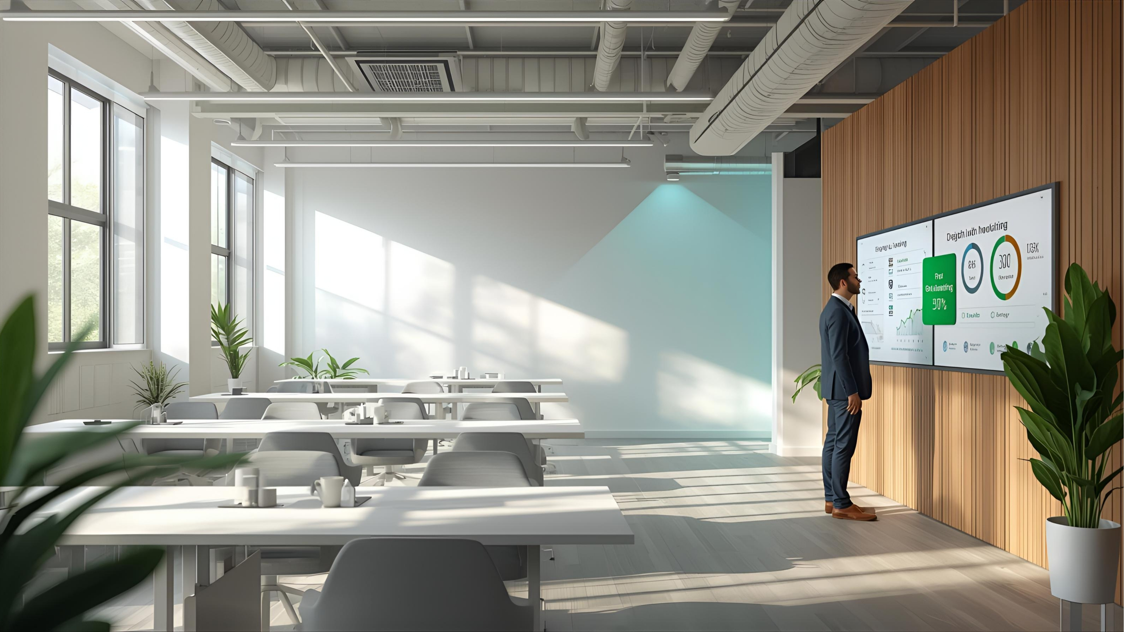 Energy optimisation with daylight harvesting and smart dimming